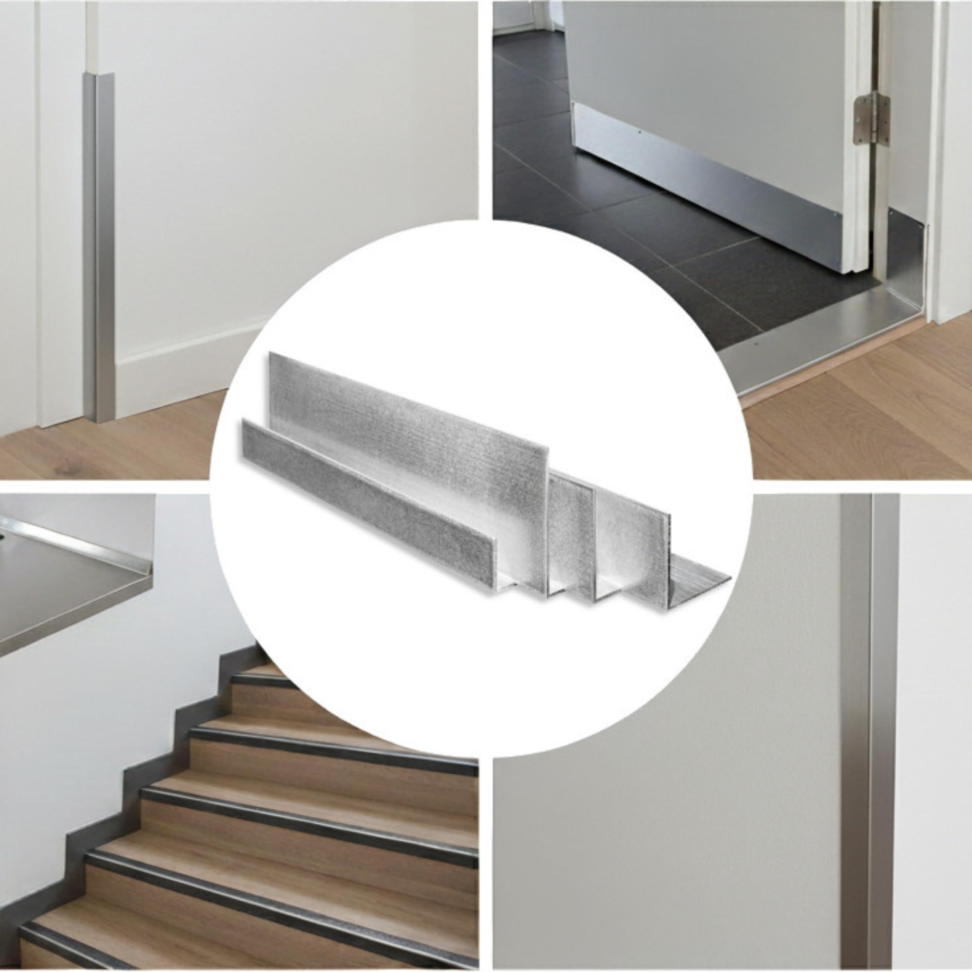 GAL - INDUSTRIAL Kątownik Aluminiowy Satynowany 12x12 mm | Grubość 2 mm | Długość 100 cm | Cięcie na Wymiar | Lekki i Wytrzymały Profil Aluminiowy | DIT, Wykończenie Wnętrz