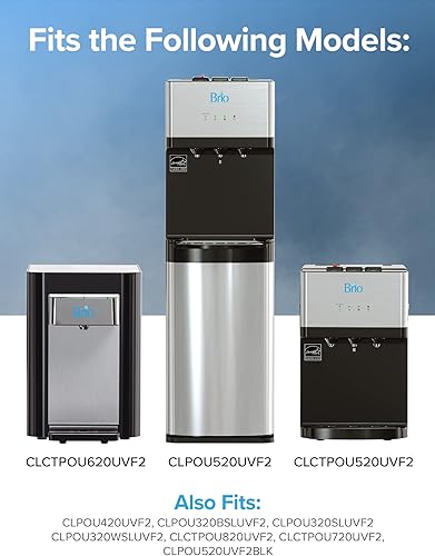 Miniatura 6 de Brio Kit de reemplazo de filtro de 2 etapas - para modelos con UVF2-1500 galones