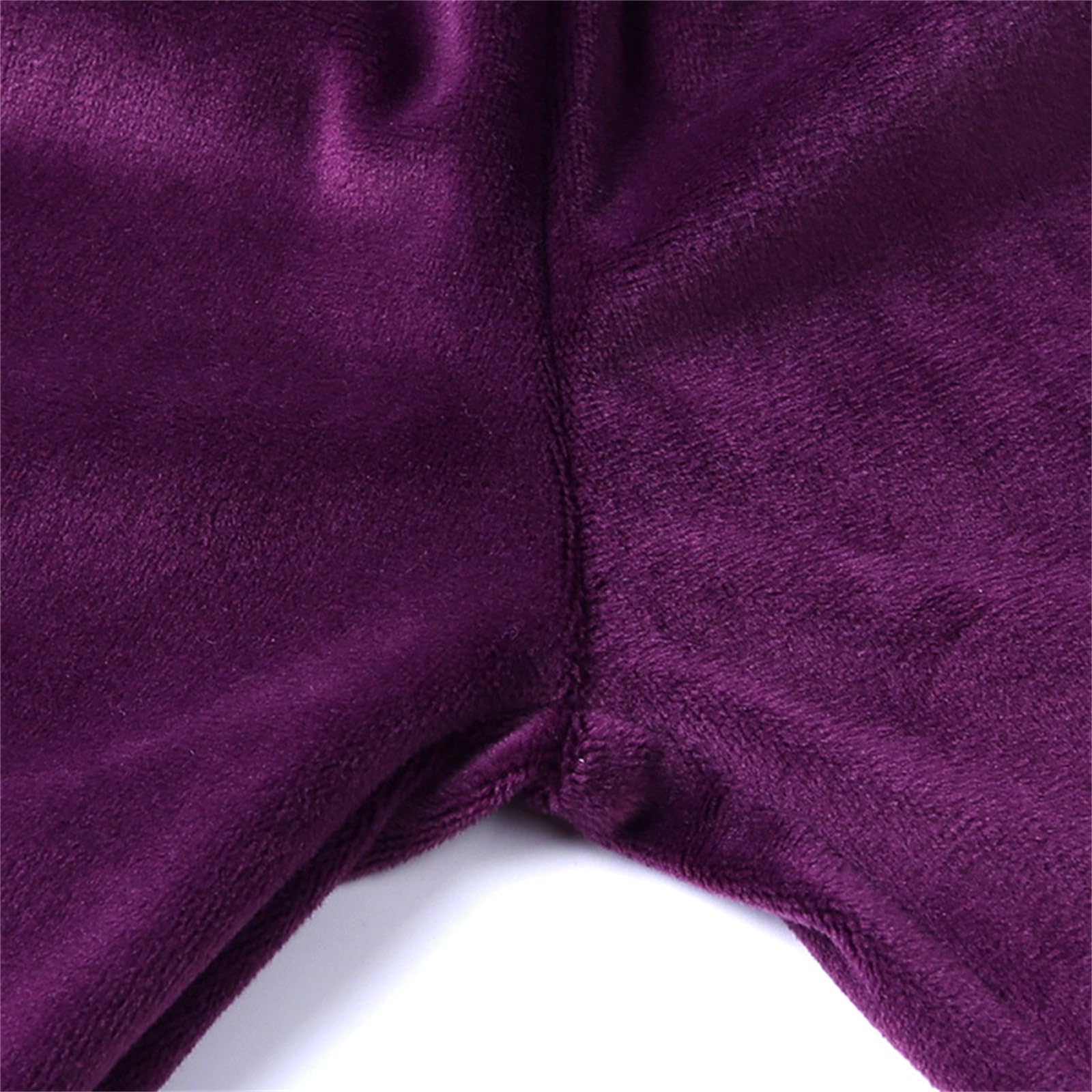 Tuta da ginnastica con cappuccio in velluto per ragazze, caldo completo da jogging in pile, e casual, due pezzi da indossare con pantaloni per le uscite quotidiane #38