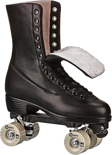 Roller Derby Elite Omni Artistic Rhythm Hightop - Patines de ruedas color negro, tamaño M08W09