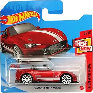 Hot Wheels 15 Mazda MX-5 Miata Then and Now 4/10 2021 (129/250) Short Card