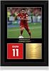 Win FC Mo Salah Signed A4 Framed Photo Display - Reproduced Digital Signature - Gift For Liverpool Fans