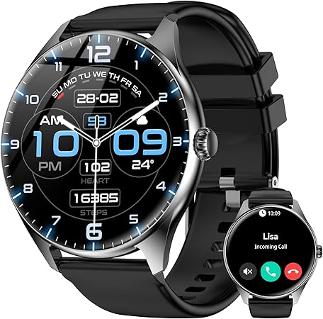 Smart Watches for Men Women, 1.43