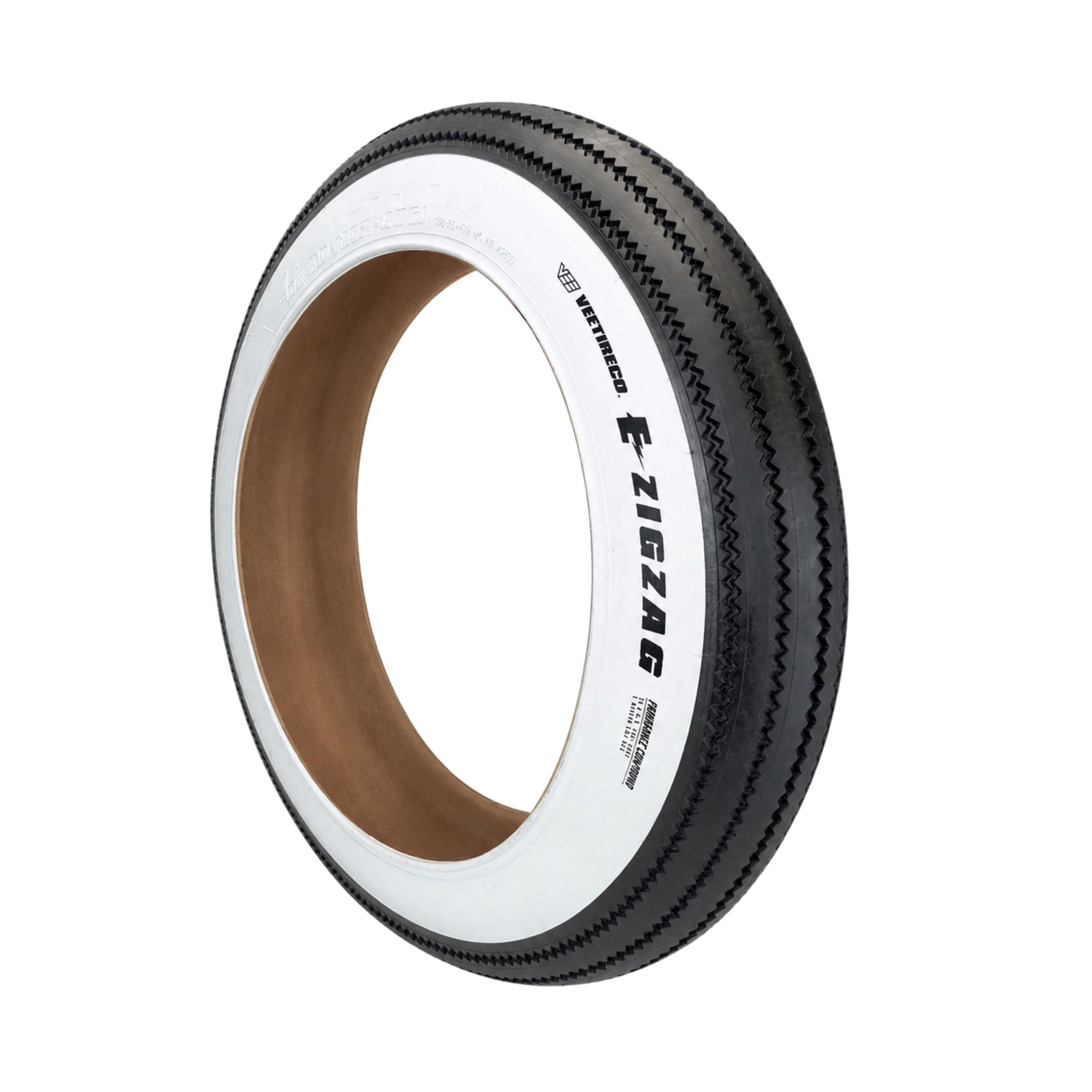 Amazon.com : Vee Tire 20x4.0 White Wall Zig Zag E-Bike 50 Tubeless