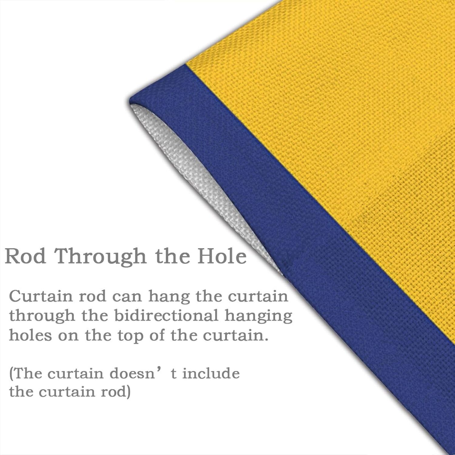 Flag of Barbados Picture Door curtain partition splicing privacy protection suitable for kitchen, bathroom, room 34x56in