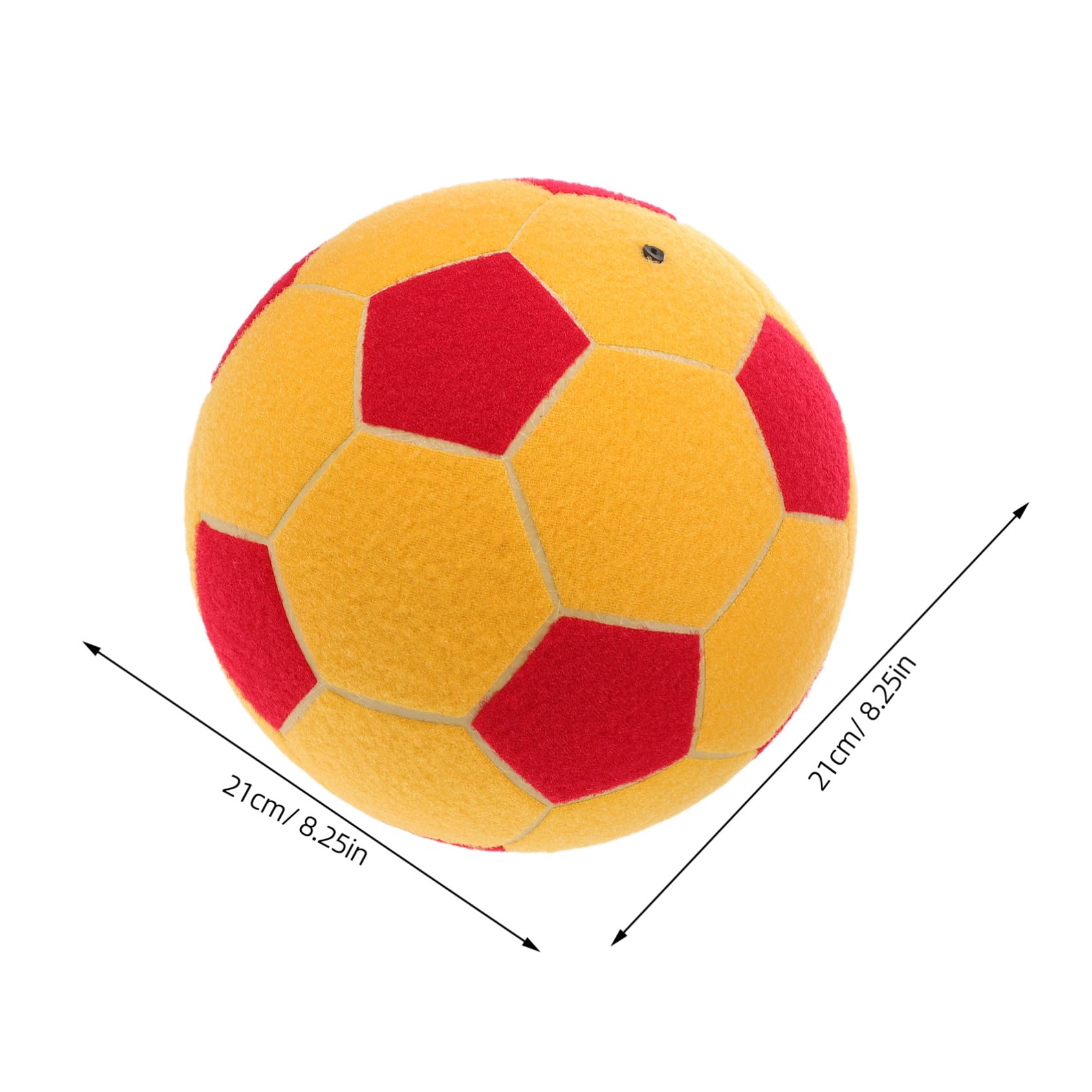 Pelota de Fútbol Pegajosa Inflable de Fieltro Entrenamiento Interactivo Interiores y Exteriores Familiar para Práctica de Habilidades