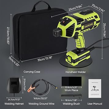 4600W Handheld Welding Machine 110V/220V Portable Welding Machine Electric arc Welding Machine