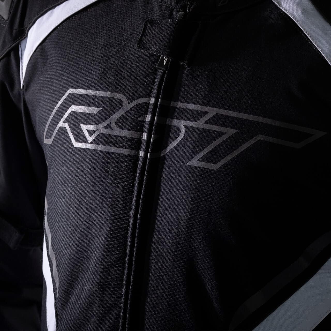 RST Sabre Airbag CE Mens White Textile 
