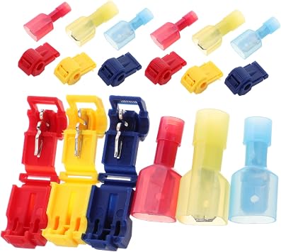 120pcs Quick Splice Wire Connectors Kit for Fast Electrical Repairs