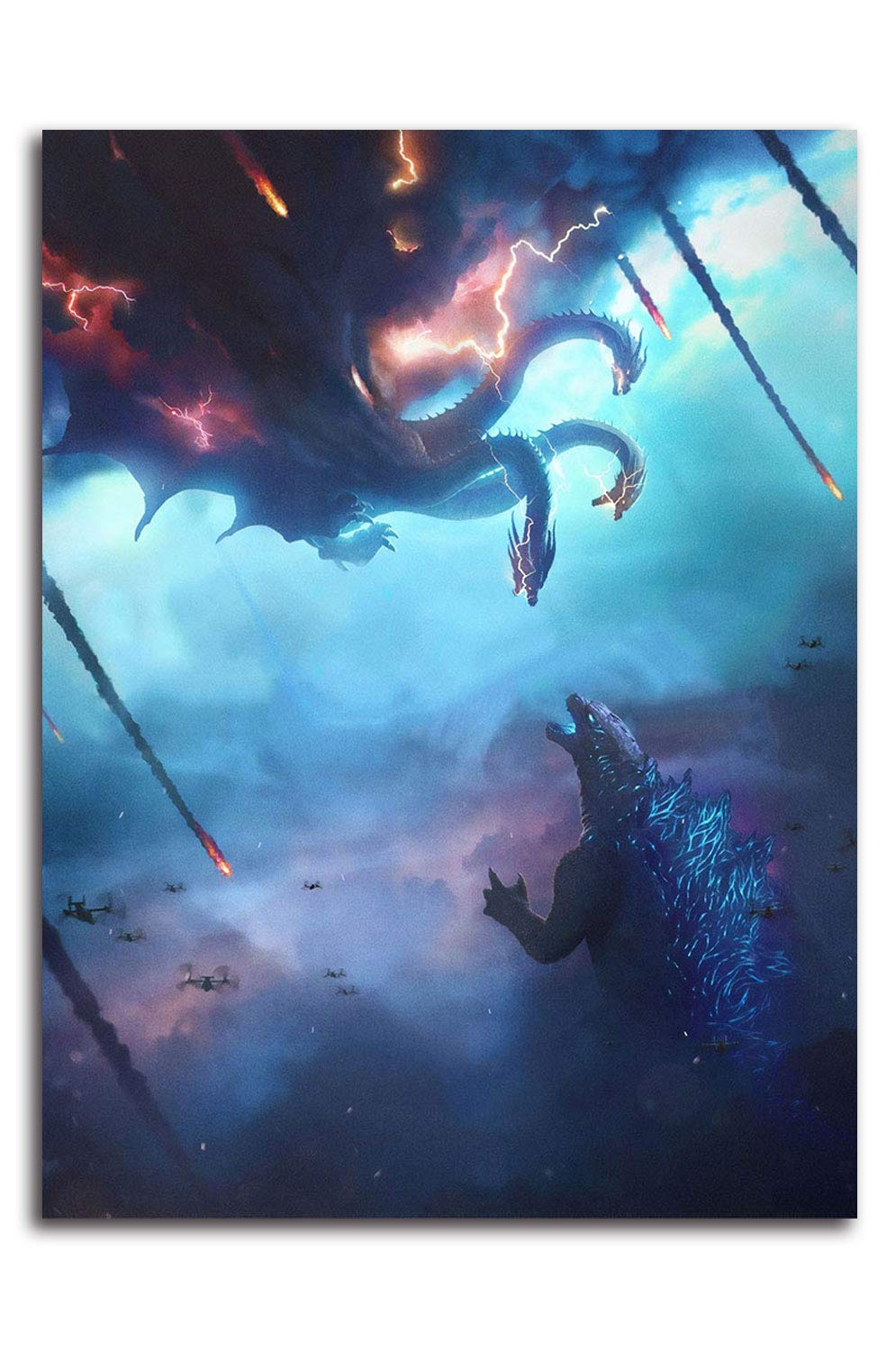 Aryago Godzilla King Of The Monsters Artwork Painting 18 X | Desertcart ...