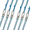 Rope Tightening Tool & Tensioner: Retractable Rope with Alloy Buckle for Outdoor Enthusiasts - Perfect for Camping Tent Building, Tarp Tie Downs, Hammock Installation & Outdoor Gear Securing (6)