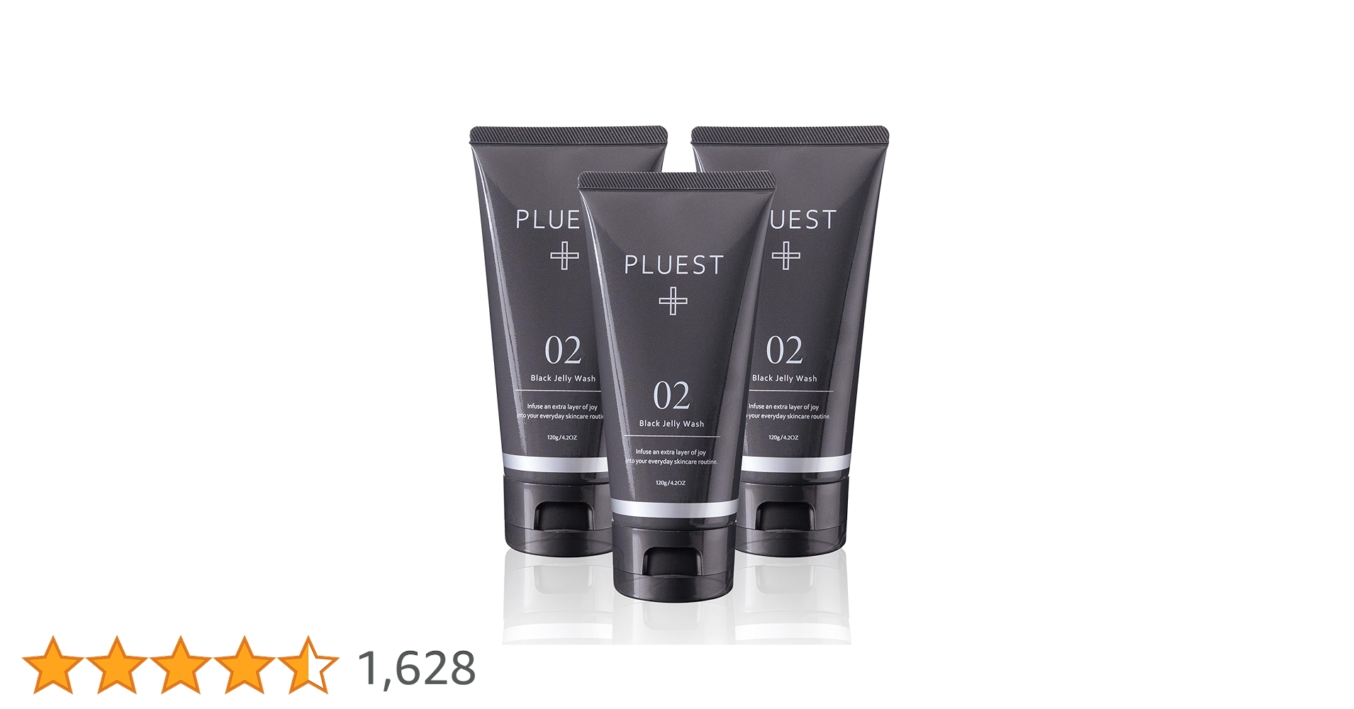 Amazon | PLUEST ブラックジェリーウォッシュ 洗顔ジェル 毛穴 黒ずみ