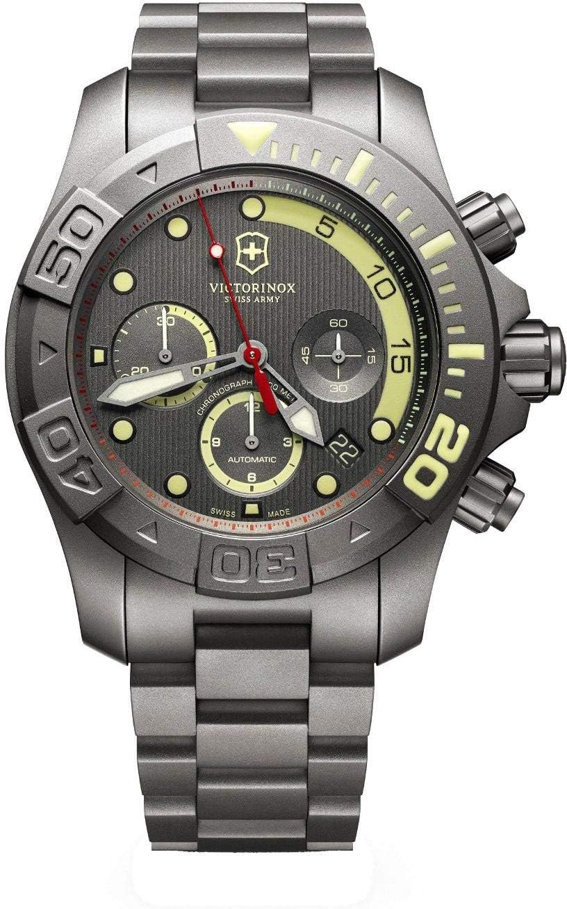 Victorinox Swiss Army Divemaster Titanium Chronograph 241660 Mens Chronograph Highly Limited Edition