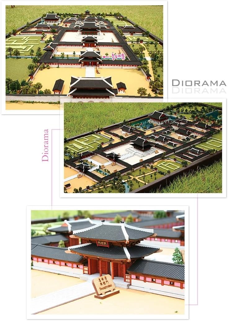 Youngmodeler Hobby Wooden Model Kit – Heungnyemun Gate (興禮門) of Gyeongbokgung Palace