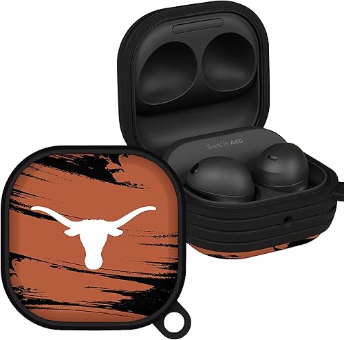 Miniatura 7 de Affinity Bands Texas Longhorns Champion Series HDX - Funda compatible con Samsung Galaxy Buds Pro Champion Series,Camo,Clásico,Negro clásico,Naranja