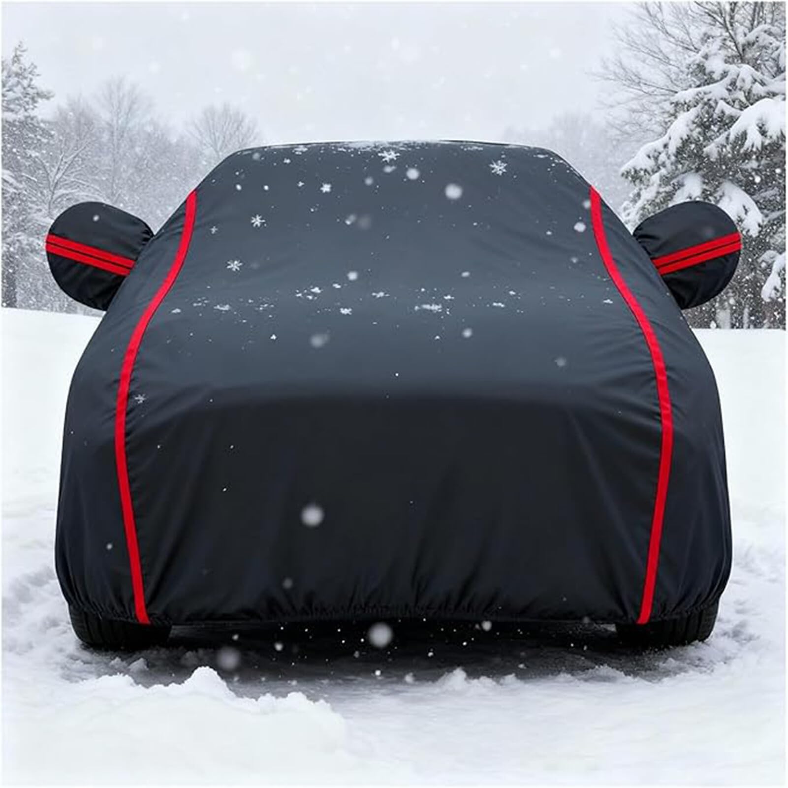 Padded Car Cover for Mercedes-Benz R-Class (W251) R280CDI/R300/R320/R350CDI, 2006-2014, Outdoor Waterproof Full Car Covers with Cotton Lining, Thicken Hail Blanket Snow Rain Resistant for All Seasons