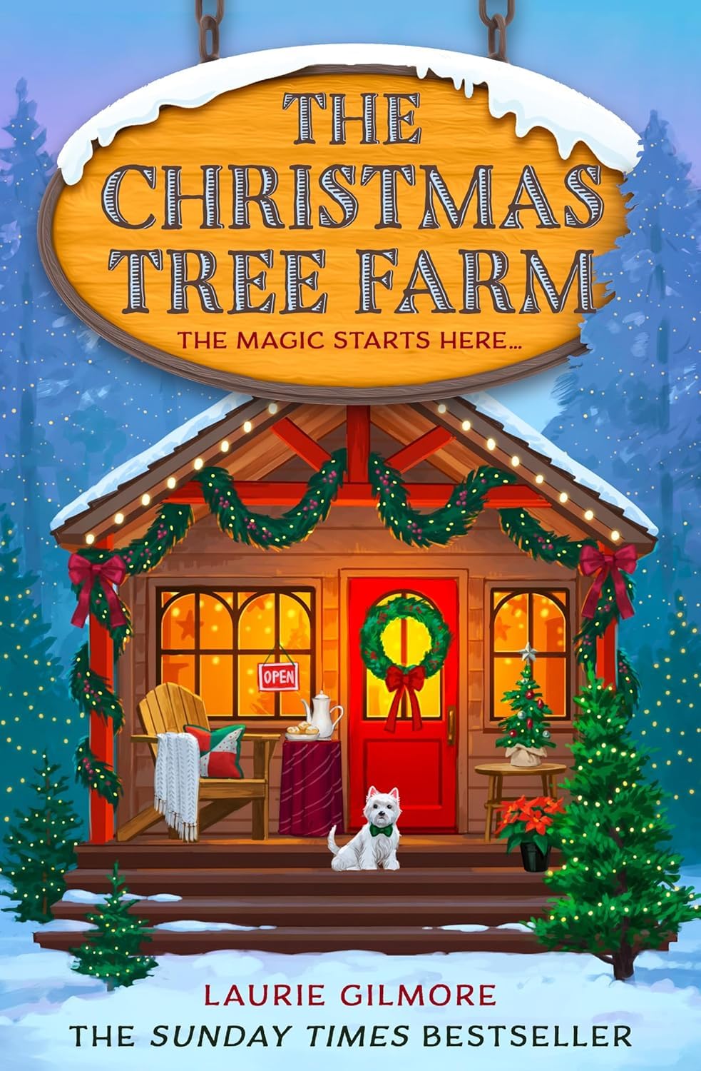 Dream Harbor Series 1-6 Books Collection Set By Laurie Gilmore (The Pumpkin Spice Café, The Cinnamon Bun Book Store, The Christmas Tree Farm, The Daisy Chain Flower Shop & More)