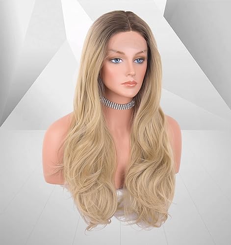 Miniatura 4 de Ombre, peluca de encaje frontal de 22 pulgadas