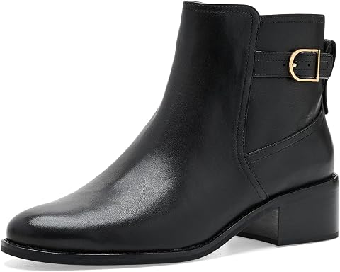 Женские ботинки Cole Haan Haddie Buckle, цвет: Чёрный