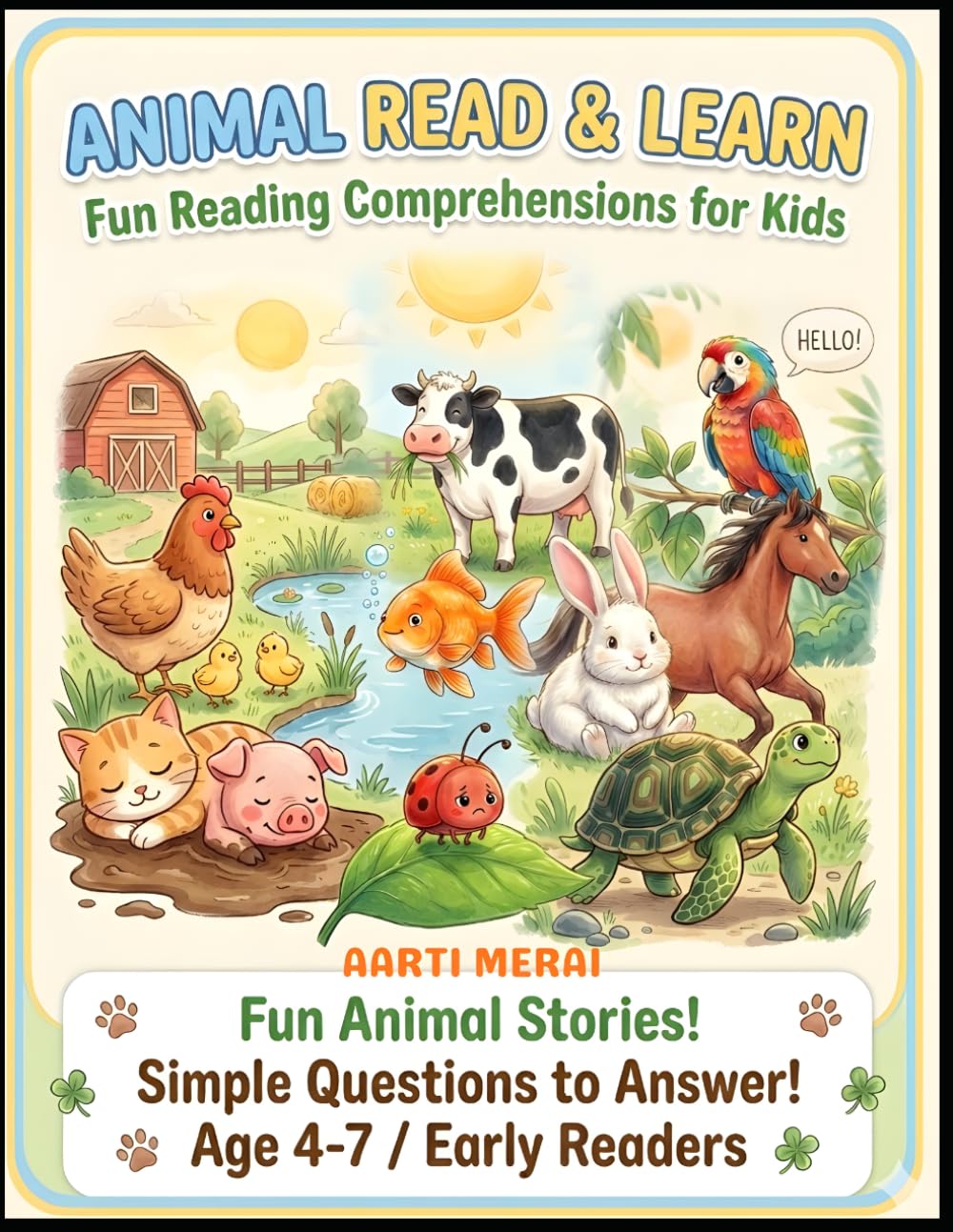 Reading Comprehension Of PET ANIMALS