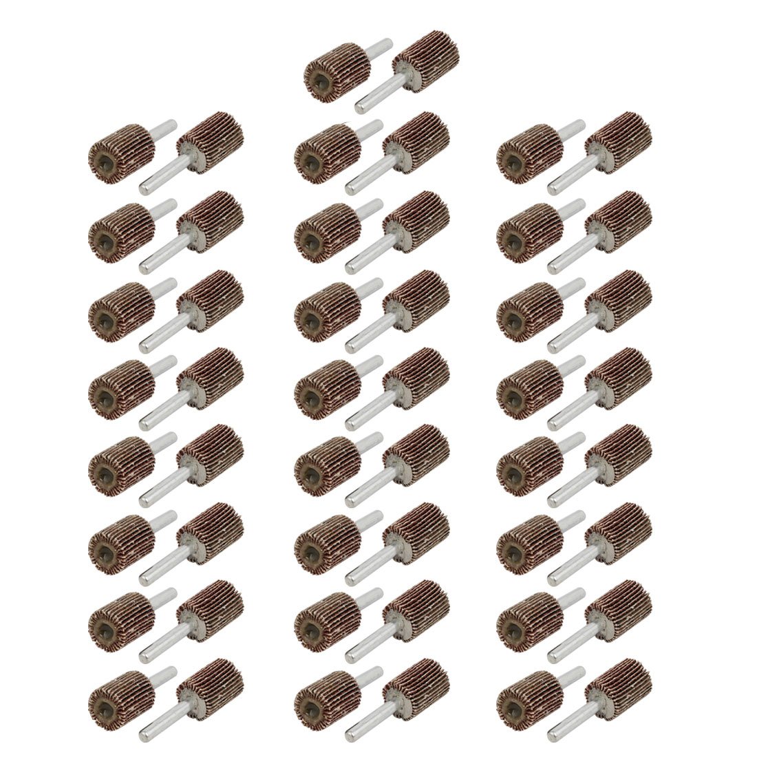 6mmx20mmx25mm Cylinder Head Flap Wheel Polishers Sanding Buffing Tool 50pcs w Shaft (094a074d080bc41d2702fa3545fb2659)