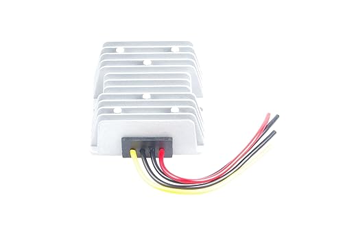 Convertidor de impulso impermeable de 24 V, 36 V, 48 V, 60 V (20-72 V) a 12 V DC-CC, módulo regulador de voltaje descendente automático, voltaje de