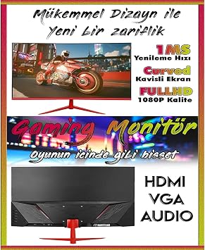 Zeiron XForce P40 İ5-3470 16GB 120GB GT730 23.8 Oyun Bilgisayarı