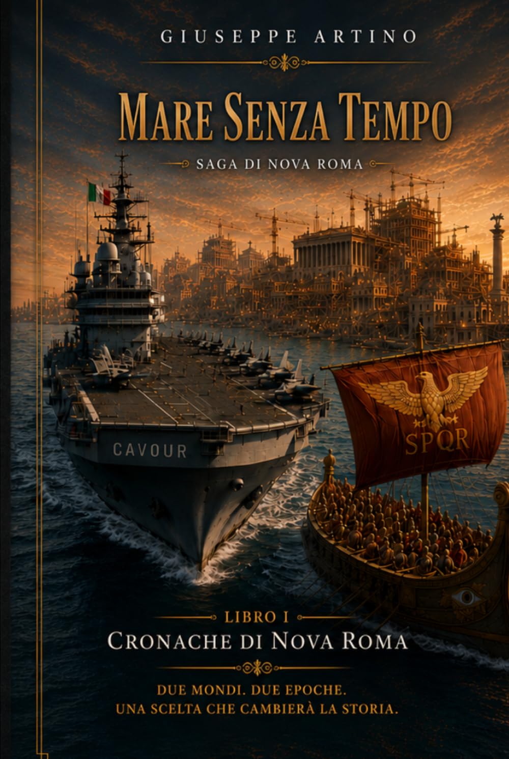 MARE SENZA TEMPO: Saga di Nova Roma LIBRO I - Cronache di Nova Roma