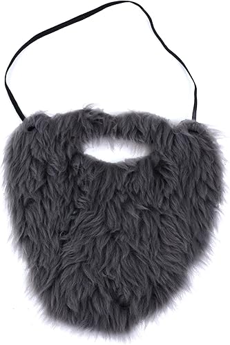 Miniatura 2 de Tigerdoe Sombrero renacentista Sombrero medieval con barba Juego de 2 piezas Disfraz de Minstrel Accesorios de disfraz renacentista