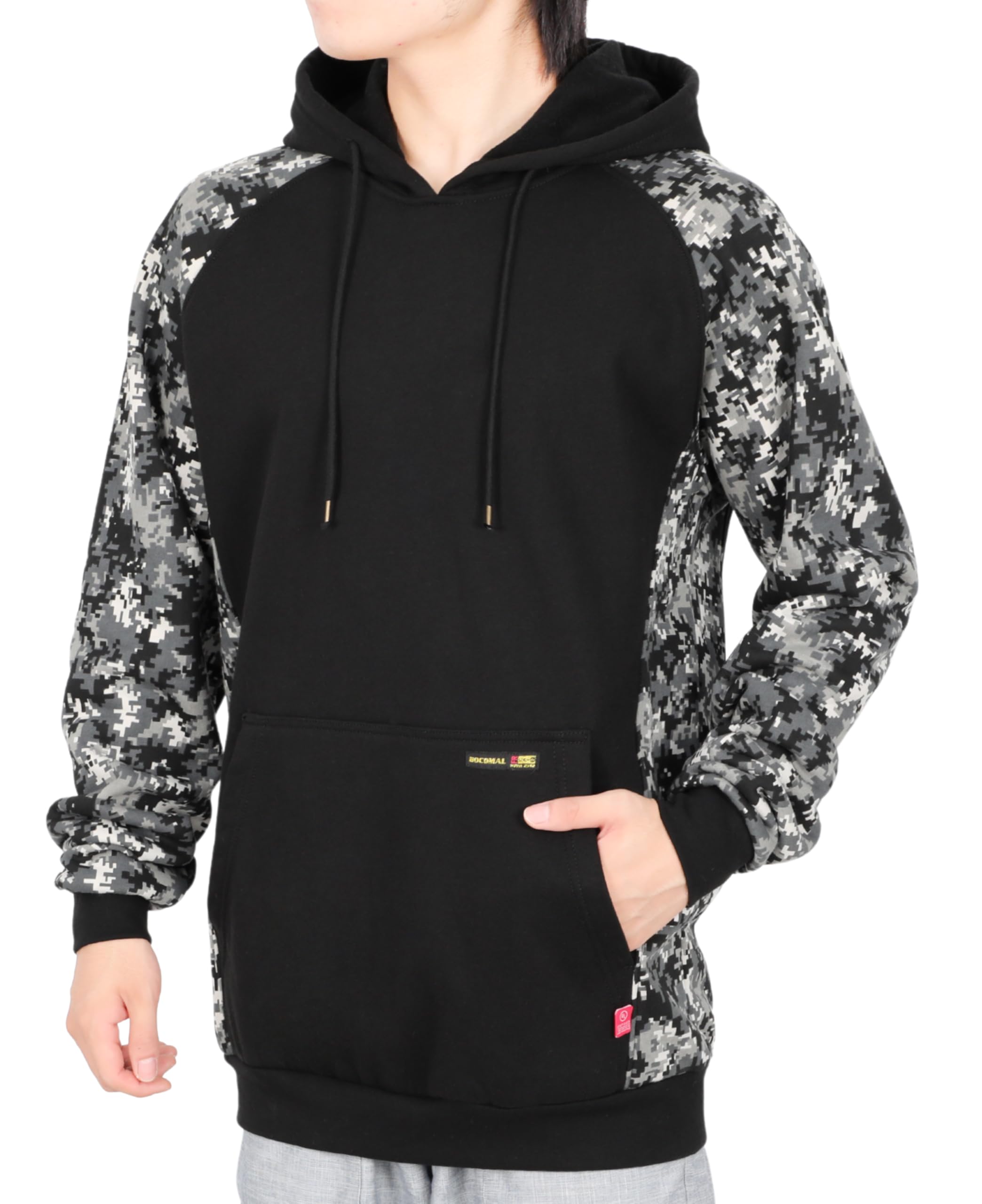 FR Hoodies 12oz Cotton Fleece Pullover Camouflag Hooded Sweatshirts