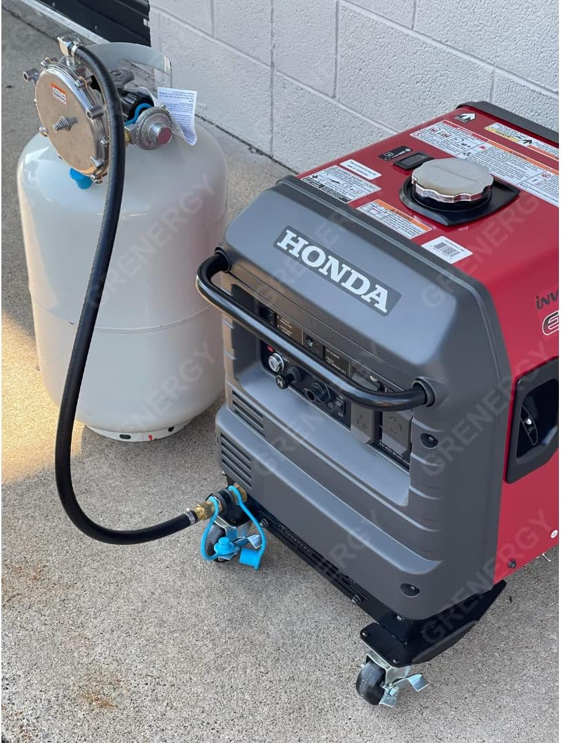 EU3000is Propane, Natural Gas & Gasoline Tri Fuel Conversion Kit for Honda Generator Inverter LPG CNG