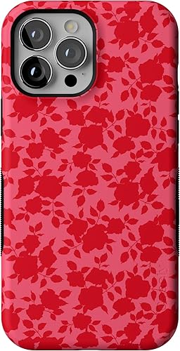 Miniatura 1464 de Casely Funda para iPhone 13 Pro Max Jardín dorado Floral de girasol amarillo Compatible con MagSafe Diseño protector audaz Jardín Dorado