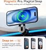 Case for iPhone from Babylon Camera Protected Matte Transparent Color Case with Magsafe Wireless Charging Feature (iPhone 15 Plus Black)