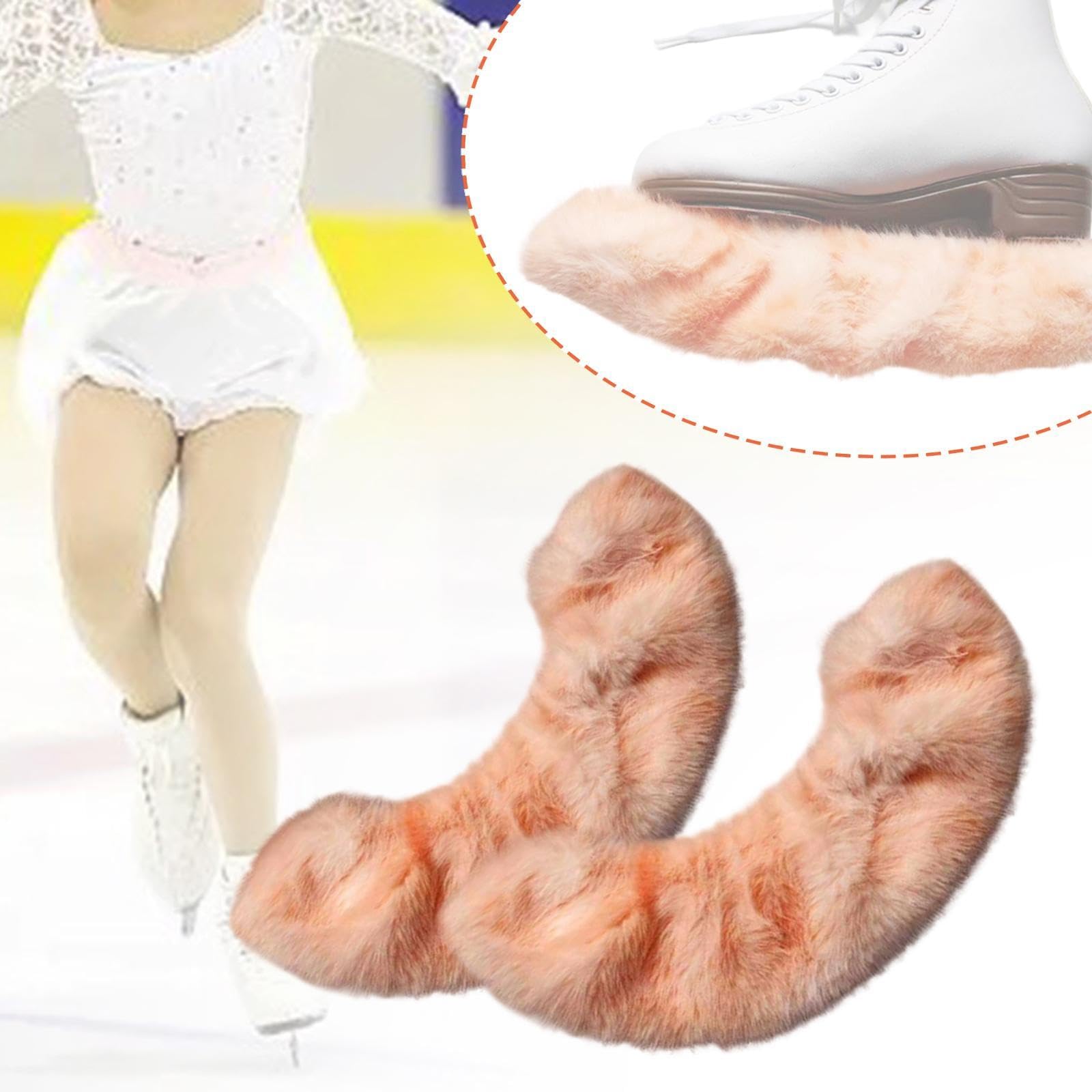 Oshhni Lot de 2 Couvre-Patins à Glace, Accessoires de Protection et de décoration, pour Le Sport et Le Patinage, compatibles avec Les Patins de Hockey.