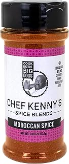Chef Kenny's Spice Blends Gilbert's Ultimate Moroccan Seasoning, No GMO, Gluten Free, Low Sodium Seasonings Featured on Oprah's Favorite Things 2020, 3.8 oz