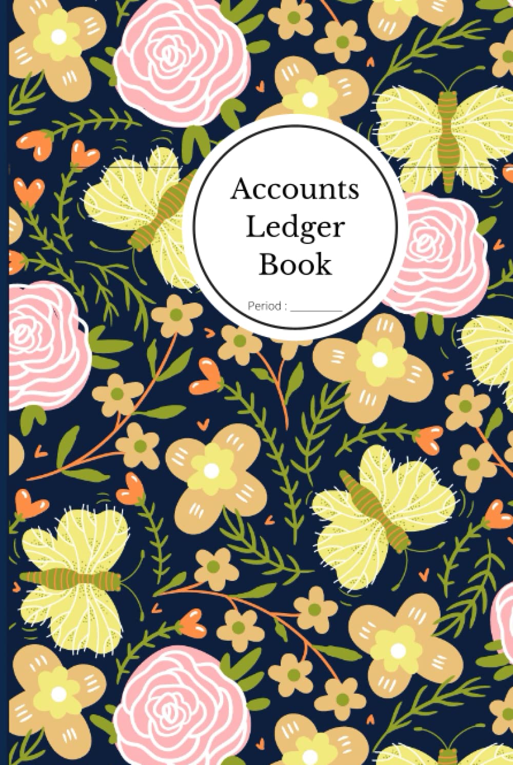 Accounts Ledger Book A5 Hardback: Accounts Ledger Book A5 Hardback
