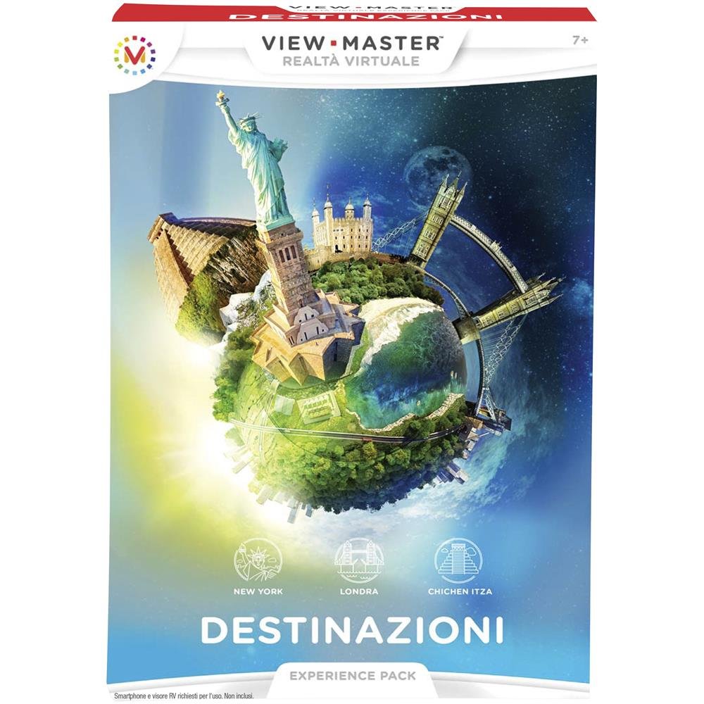 View-master - Pack experiencia: viajes (Mattel DLL69) , color/modelo surtido