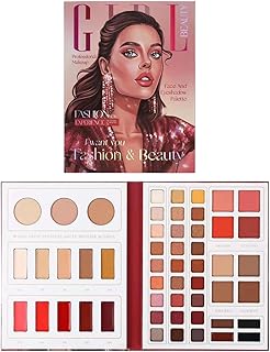 Paleta de maquillaje, con 52 tonos vibrantes,...