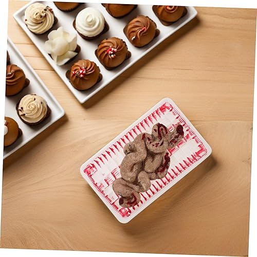 Miniatura 4 de Garneck Accesorio de órgano para intestinos corporales de Halloween, juguete complicado, piezas del cuerpo humano aterradoras falsas para Halloween,