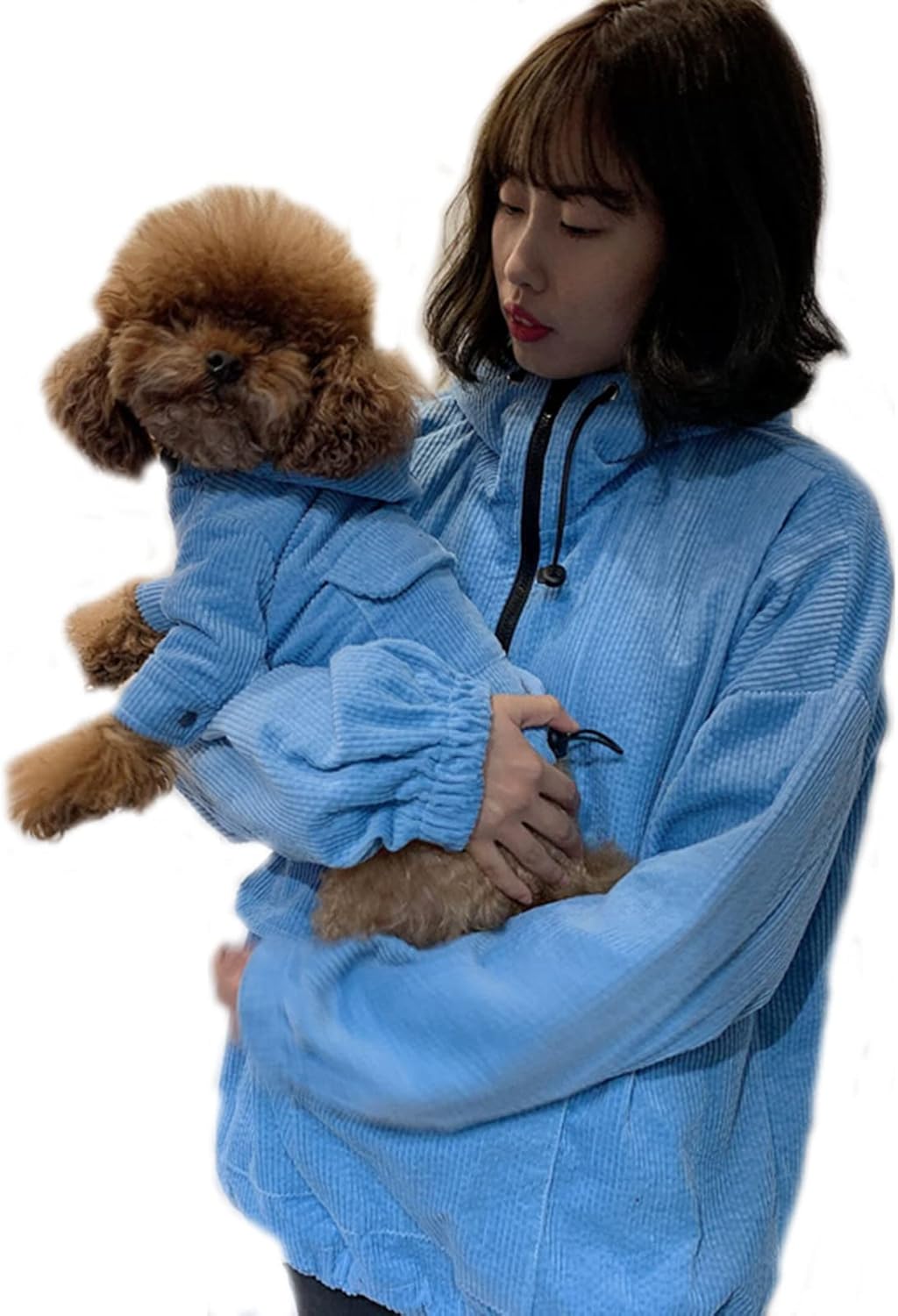 Family Dog Hoodie, Fashionable Dog and Owner Matching Hoodies Dog Sweater for Small Medium Large Dogs, Parent & Pet Hoodie are Sold Separated