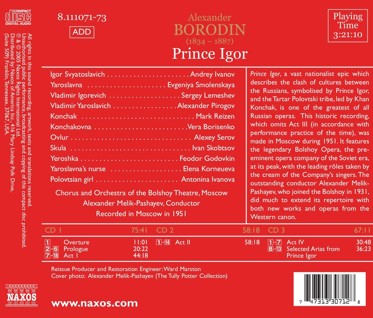 le prince igor