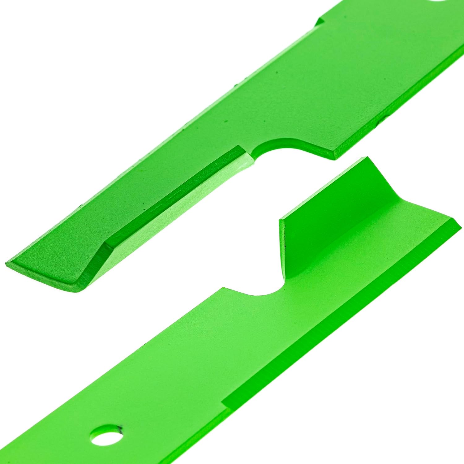 8TEN LawnRAZOR Blade for Hustler Raptor SD XD X-ONE Alpha MP 60-Inch Notched High Lift 3 Pack