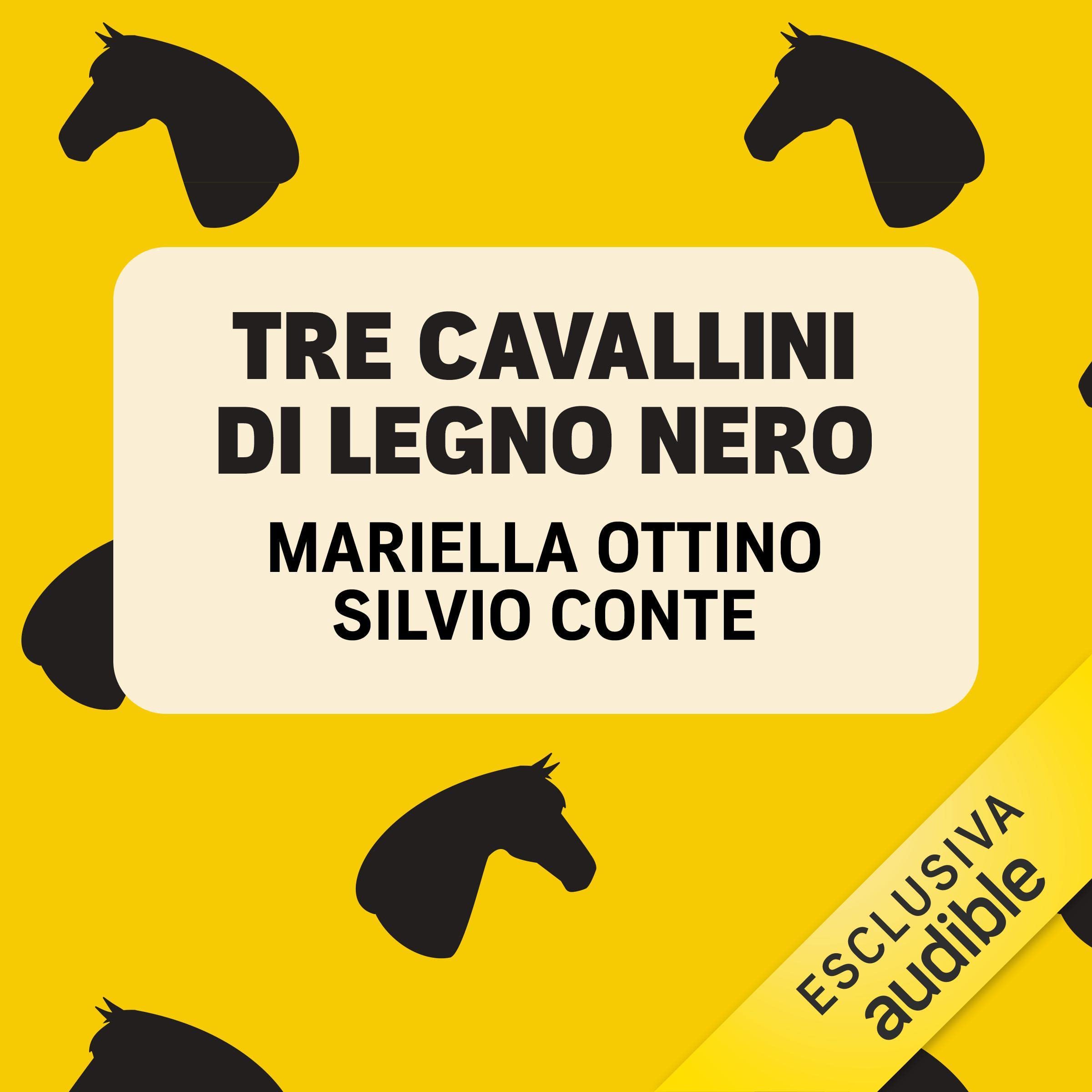 Cavallini di legno nero