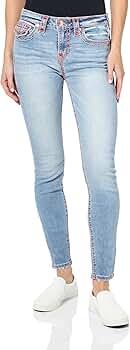 【TRUE RELIGION】★ジーンズ★ JENNIE MID RISE SKINNY JEAN True Religion Women's Jennie Mid-Rise Flap Curve Skinny
