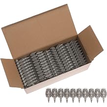 1000x Collated Concrete Nails 3/4 Inch 19mm for Hilti BX 3 BX3 Cordless Concrete Nailer, B3 MX Collated Strip, Full Round Head Hardened Steel Pins for Metal Track, Drywall & Concrete