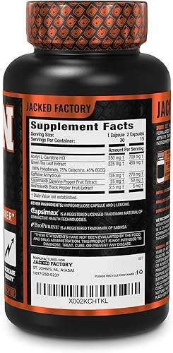 Miniatura 8 de Burn-XT para hombres y mujeres mejora la concentración y aumenta la energía acetil L-carnitina de primera calidad extracto de té verde pimienta de