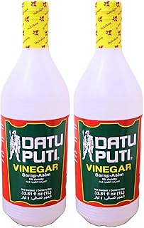 Datu Puti Cane Vinegar (Sukang Maasim)- 33.81 fl. oz. (Pack of 2)