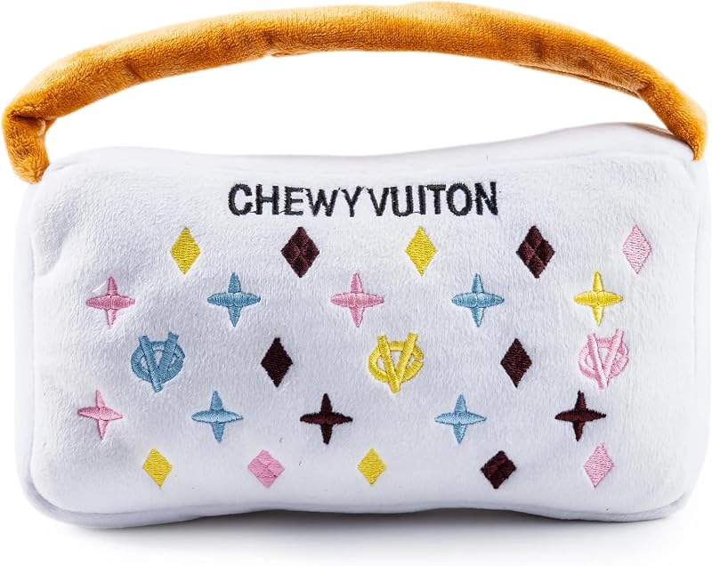 Brinquedo de Pelúcia para Cães Bolsa Chewy Vuiton Haute Diggity Dog HDD-033-XL