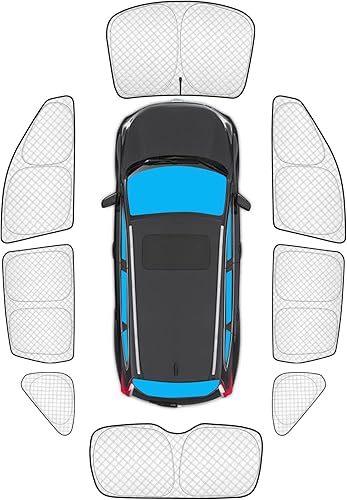 Miniatura 214 de KMF - Parasol de repuesto para parabrisas, cubierta para ventana lateral y trasera, cubierta protectora para visor, para campamento, bebé, bloqueo