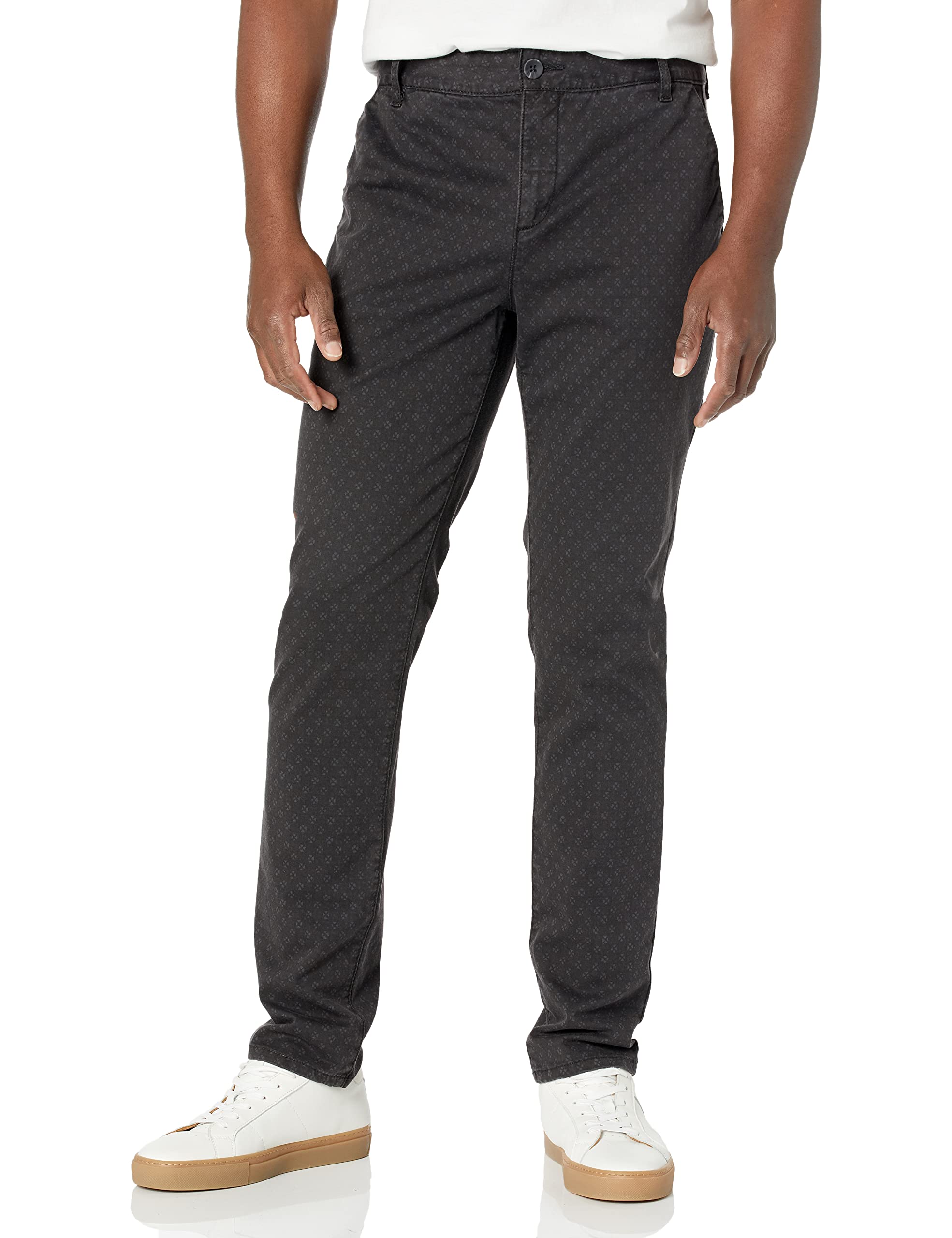 PAIGE Mens Stafford Printed Slim Fit Trouser Pant